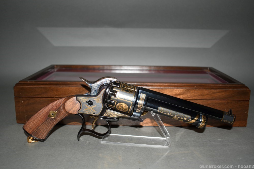 Wonderful American Historical Foundation JEB Stuart Lemat Revolver W Case-img-0