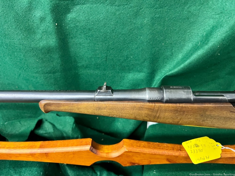 Unaltered pre WW2 FN Mauser Commercial Rifle by Husqvarna 9.3X57-img-15