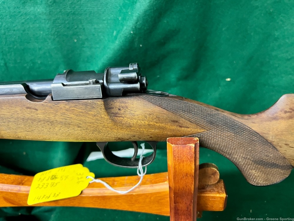 Unaltered pre WW2 FN Mauser Commercial Rifle by Husqvarna 9.3X57-img-16
