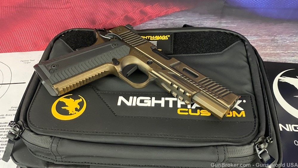 Nighthawk Custom Agent 2 45 ACP 1911 pistol -img-21