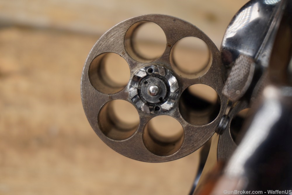 S&W 2nd Mod HE .455 British WW1 Service Revolver 45 EXC BORE nice finish -img-33