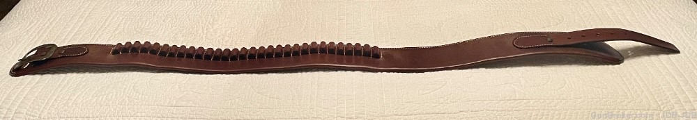 Galco Leather Pistol Belt with 30 Cartridge Holders, TB38W, New-img-8