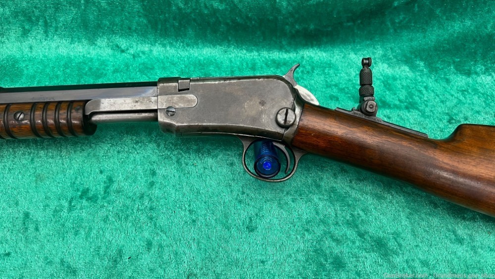 Winchester Model 1890 .22 Short, 24" Octagon Barrel Circa 1914 Peep Sight-img-4