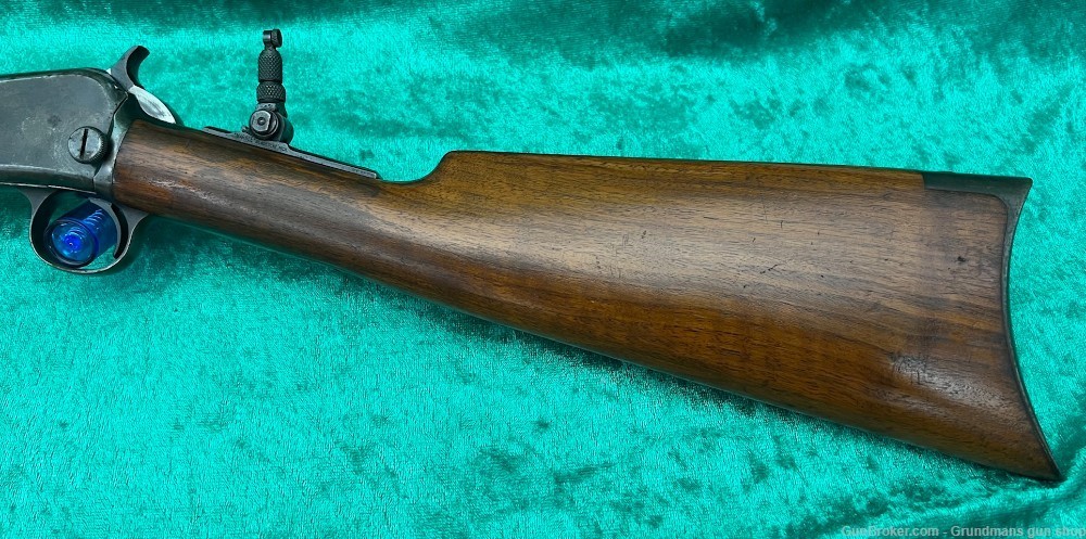 Winchester Model 1890 .22 Short, 24" Octagon Barrel Circa 1914 Peep Sight-img-5