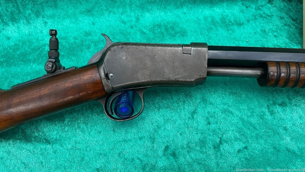 Winchester Model 1890 .22 Short, 24" Octagon Barrel Circa 1914 Peep Sight-img-8