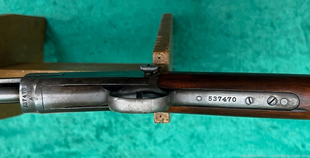 Winchester Model 1890 .22 Short, 24" Octagon Barrel Circa 1914 Peep Sight-img-17