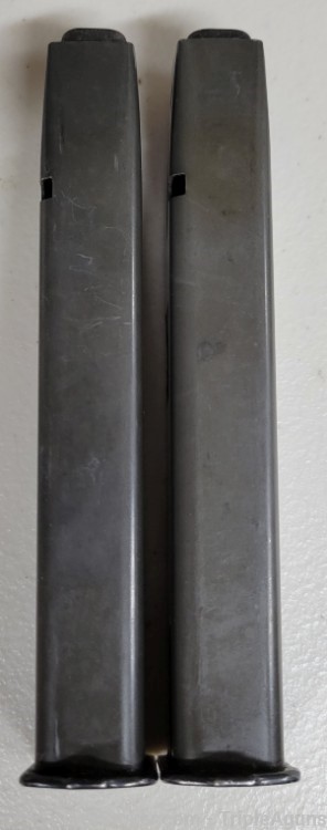 Browning Hi Power 9mm 20rd factory magazines lot of 2 used-img-2