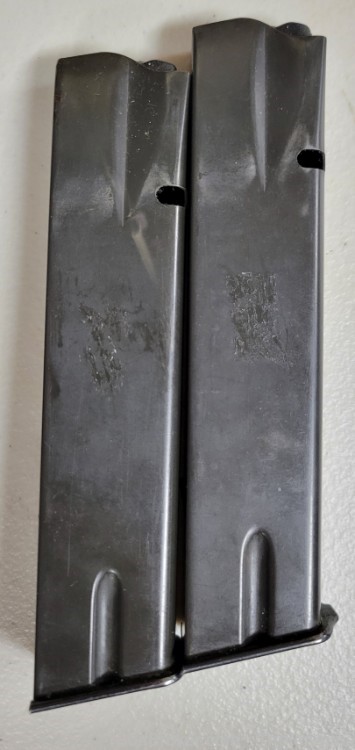 Browning Hi Power 9mm 20rd magazines lot of 2 used-img-1