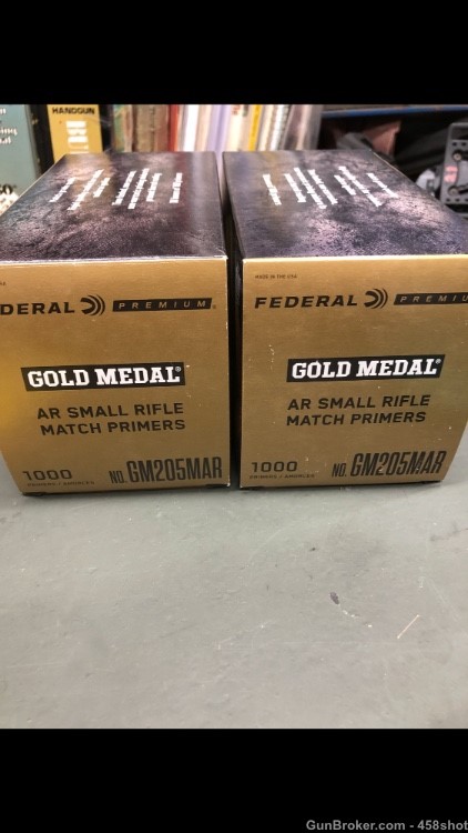 Federal Gold metal match AR primers-img-0