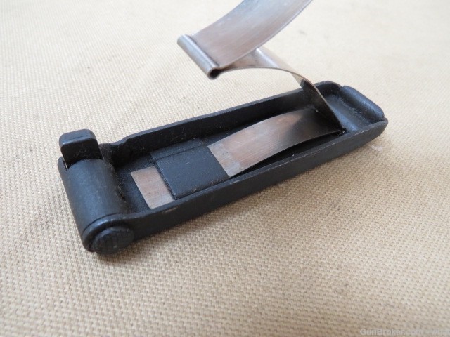 French MAS Model 1936 Rifle Magazine Follower + Spring & Plate Assembly -img-6