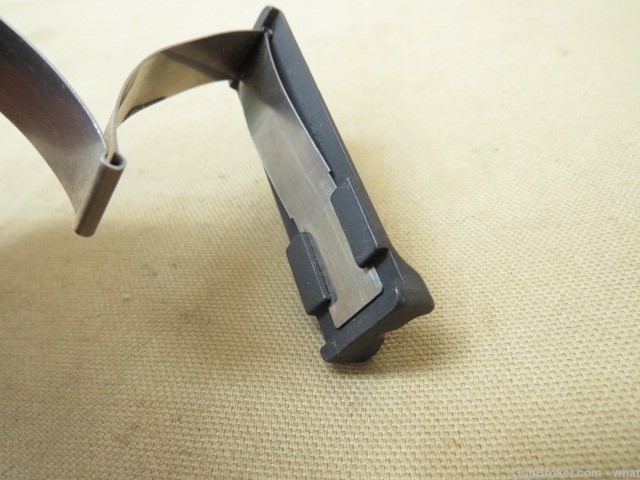 French MAS Model 1936 Rifle Magazine Follower + Spring & Plate Assembly -img-5