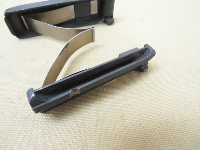 French MAS Model 1936 Rifle Magazine Follower + Spring & Plate Assembly -img-8