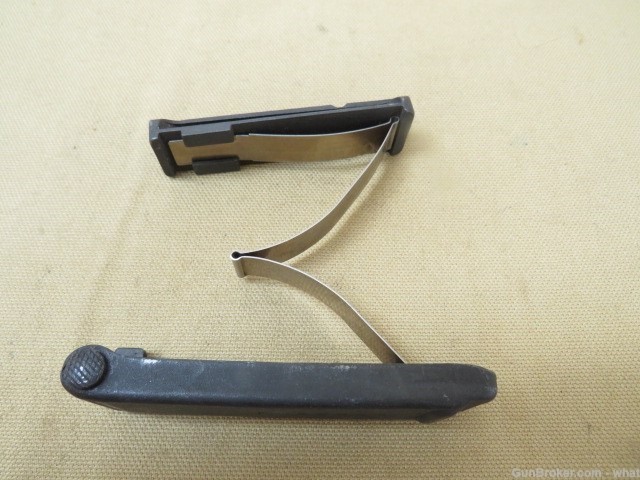 French MAS Model 1936 Rifle Magazine Follower + Spring & Plate Assembly -img-0