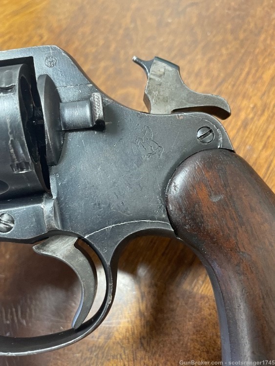 Colt Model 1917 U.S. Army .45acp DA Revolver SRS LETTERED FT.GEO.G.MEAD C&R-img-21