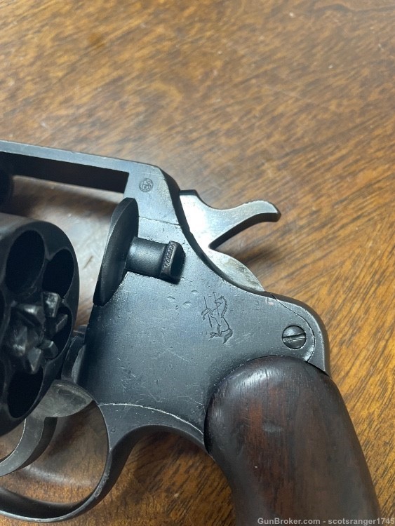 Colt Model 1917 U.S. Army .45acp DA Revolver SRS LETTERED FT.GEO.G.MEAD C&R-img-8