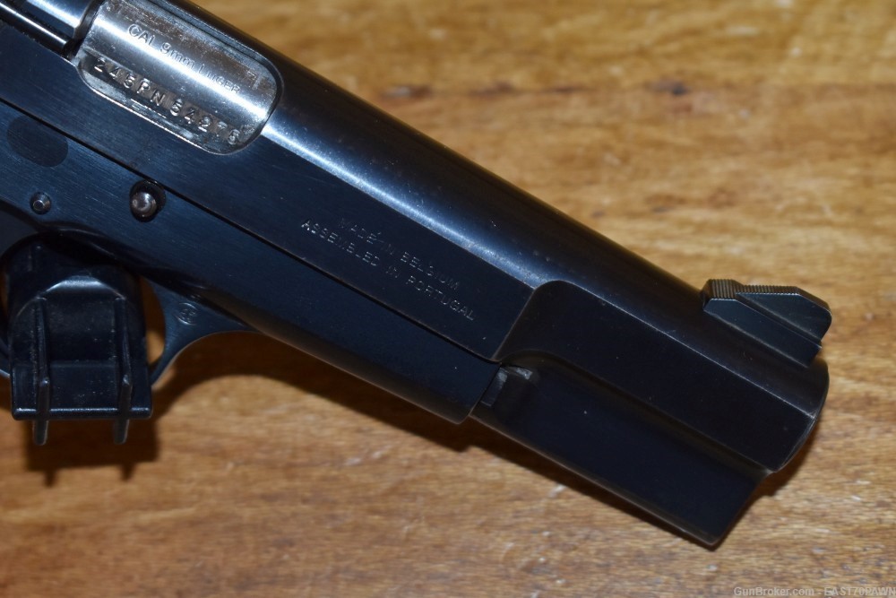 Browning Hi Power 9MM Semi-Auto Pistol MFG 1989-img-2