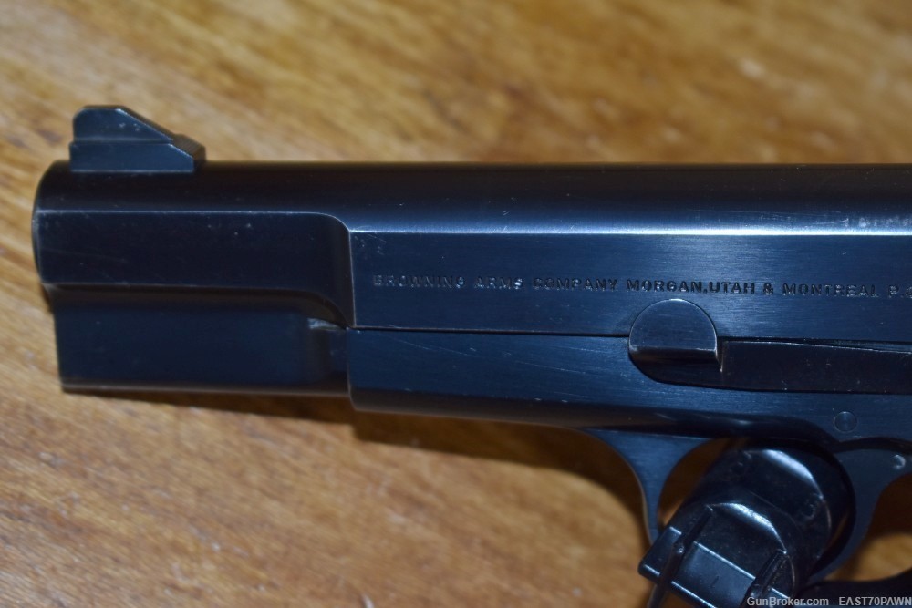 Browning Hi Power 9MM Semi-Auto Pistol MFG 1989-img-6