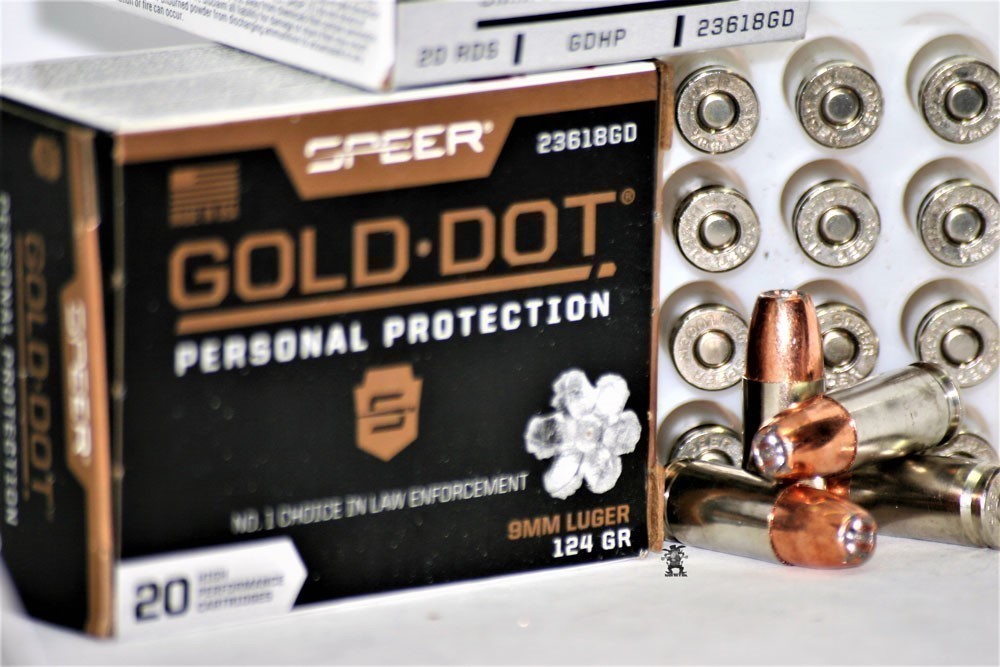 SPEER GOLD DOT Personal Protection 9mm 124 Grain GDHP 9 mm GoldDot 20 RDS-img-0