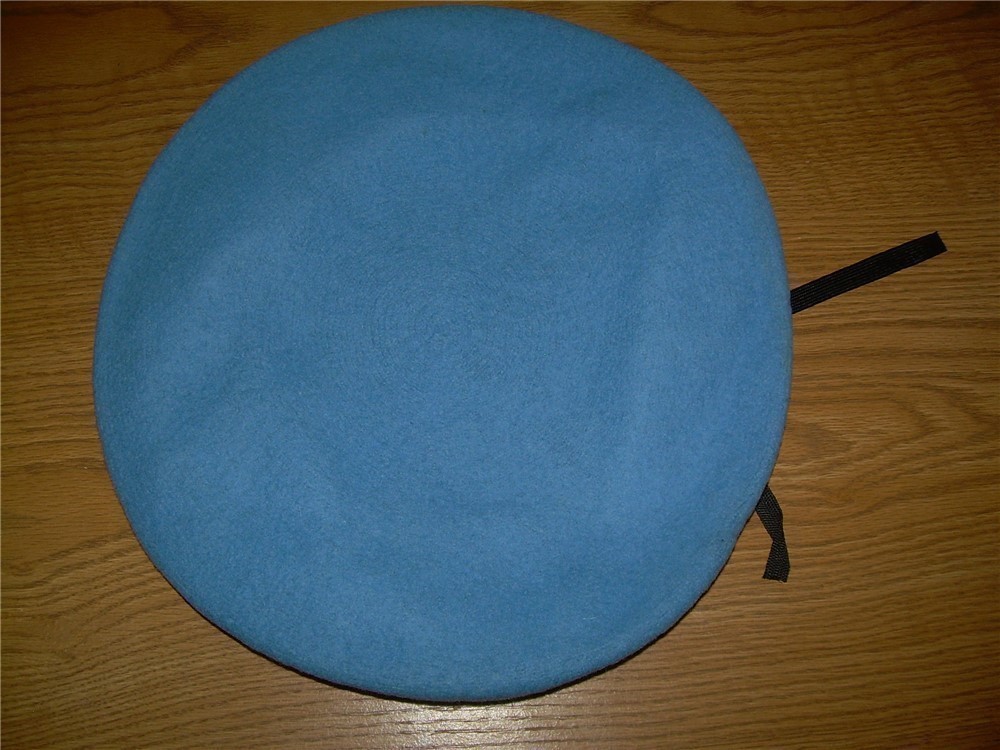 VTG NEW UN Peacekeepers Military Beret, 7 1/2 Large-img-1