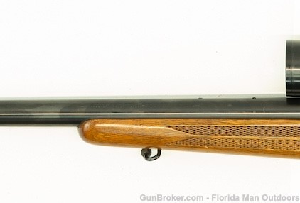Super Rare! 1964 Winchester Model 70 243 Win Bull Barrel Monte Carlo Stock-img-9