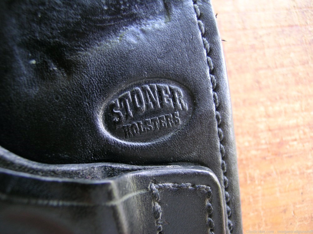 STONER Back Pocket Leather Holster For S&W Bodyguard W/Lazer -img-5