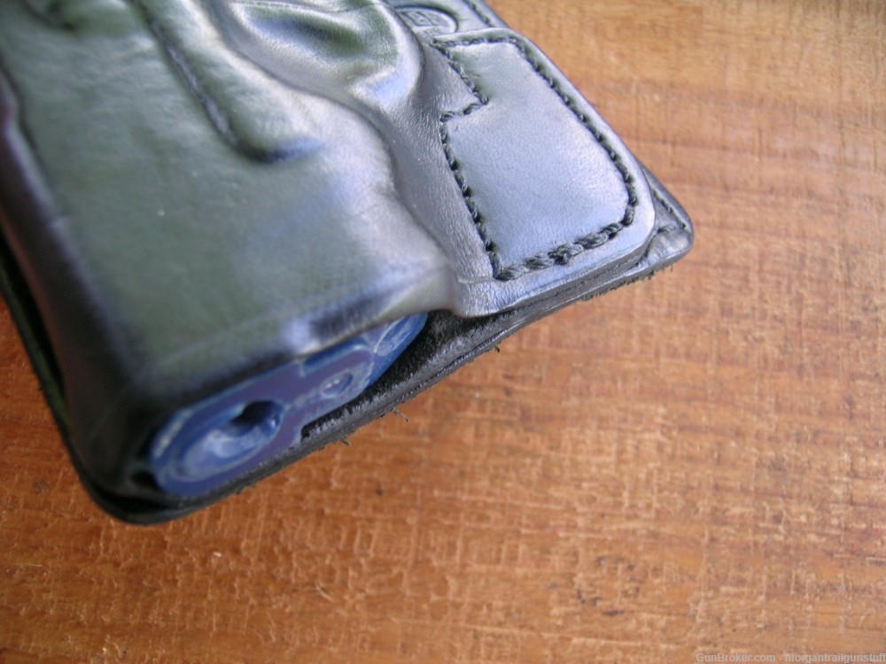 STONER Back Pocket Leather Holster For S&W Bodyguard W/Lazer -img-2