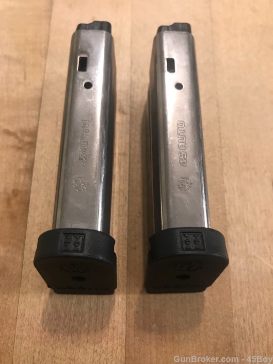 Ruger American Compact 45 magazines 45ACP 7 round mags x2 -img-0