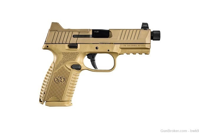 66-100746 fn 509 tactical fde new in box threaded 4.5 inch semi auto pistol-img-0