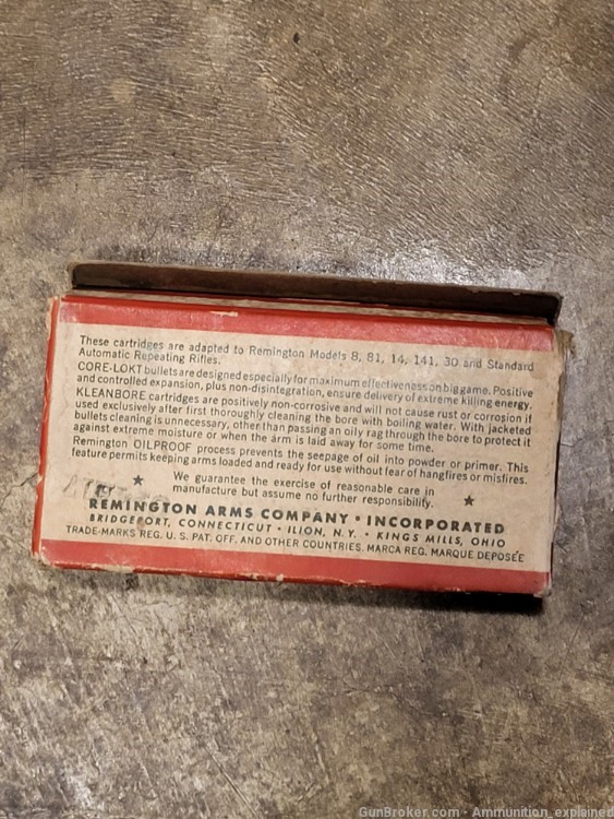 Scarce box of kleanbore 32 remington -img-1