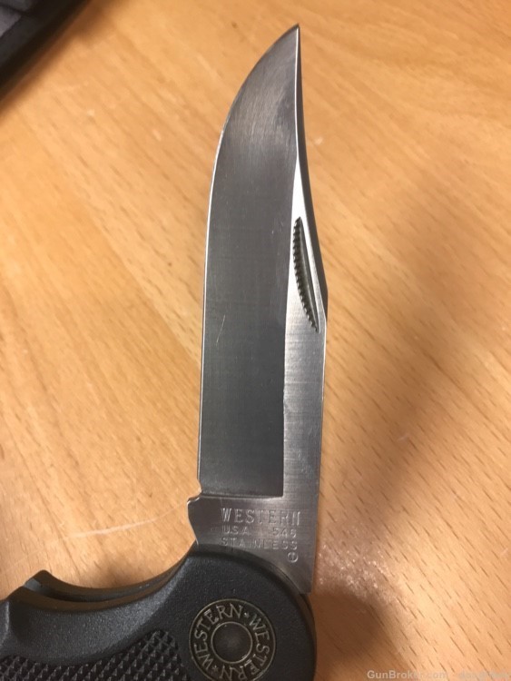 Western 546 Knife folder 3.25 blade lockback -img-2
