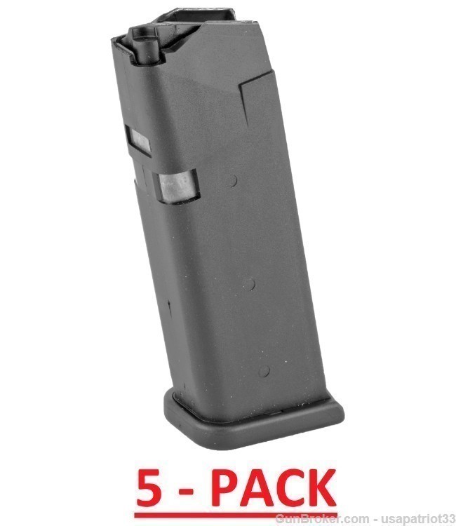 (5-Pack) Glock 23 13-round Magazines .40S&W OEM MF23013-img-0