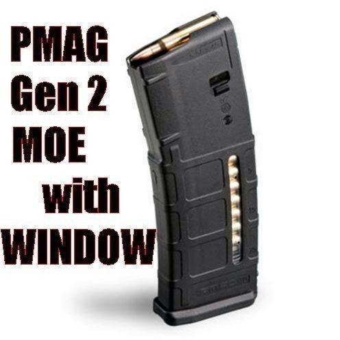 NEW Gen M2 MOE PMAG Window 30rd AR15 Mag BLK .223 MAGPUL MAG570-BLK-img-2