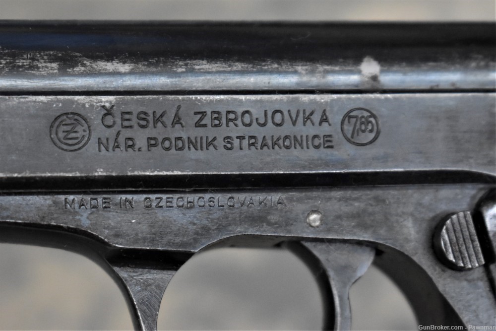 CZ VZOR50 in 7.65mm (.32 ACP) made 1951-img-2