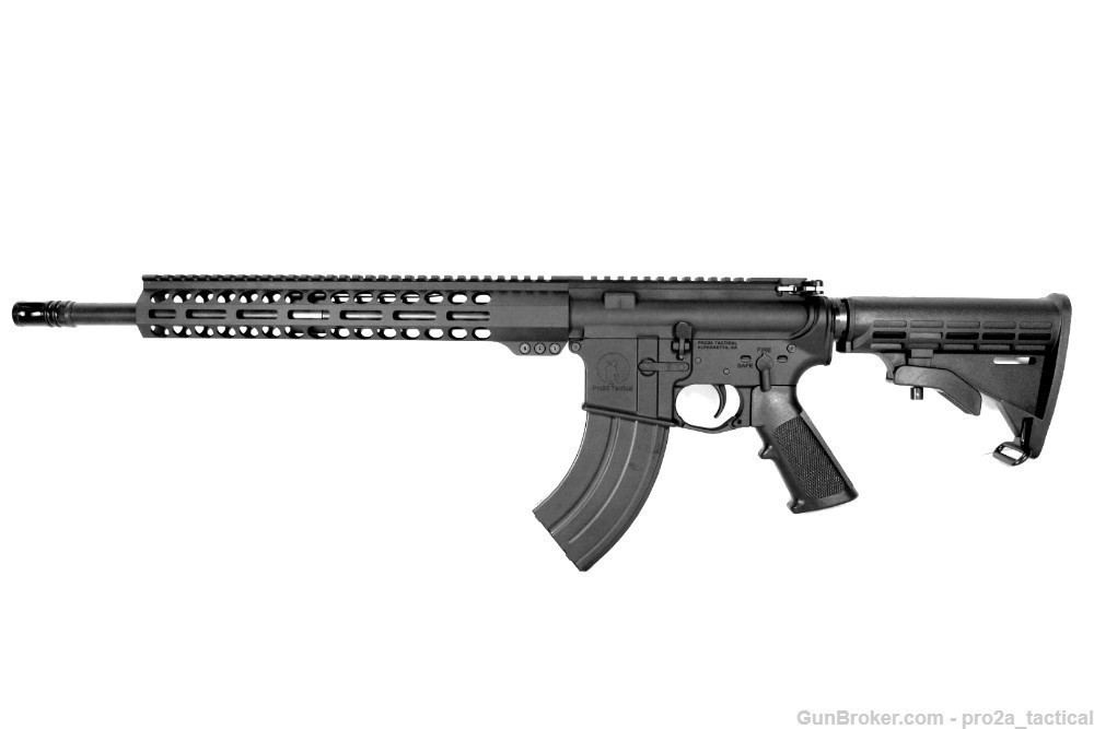 PRO2A TACTICAL PATRIOT 16 inch AR-15 7.62x39 M-LOK Rifle-img-1