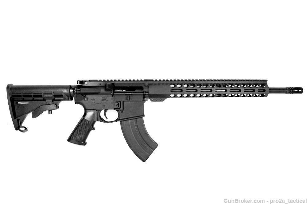 PRO2A TACTICAL PATRIOT 16 inch AR-15 7.62x39 M-LOK Rifle-img-0