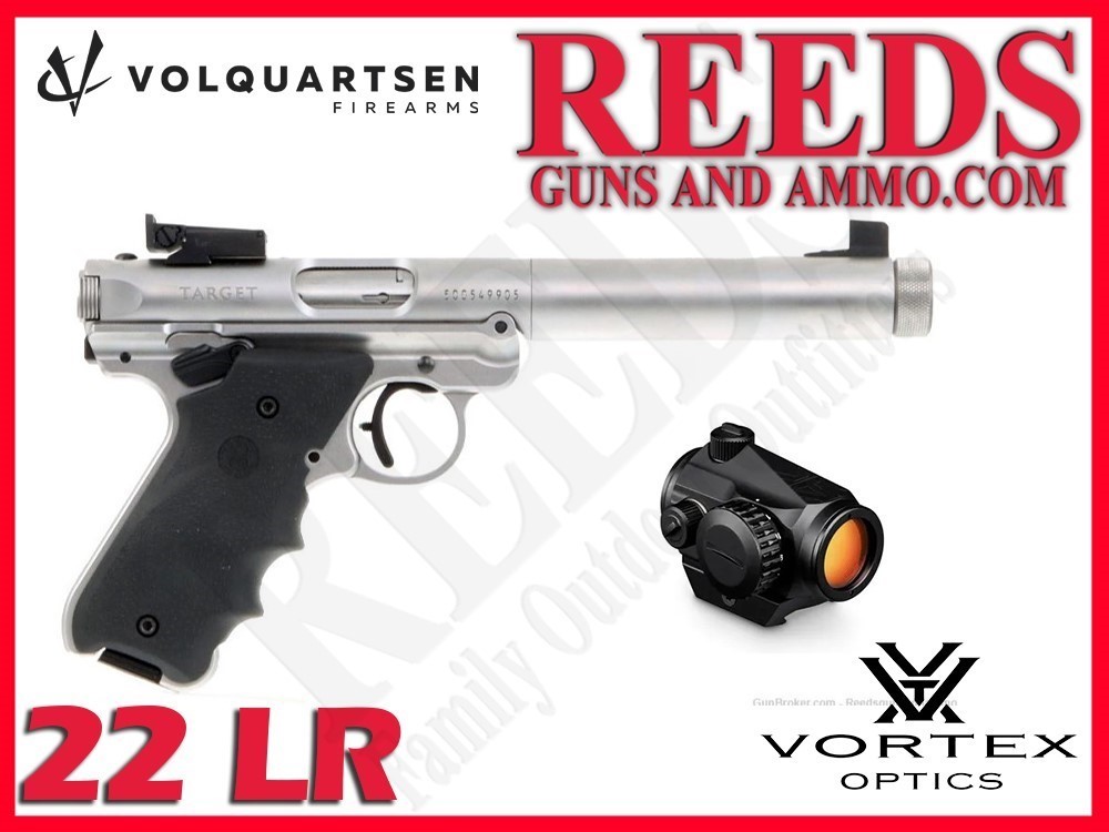 Volquartsen Classic Pistol Stainless Black 22 LR 6in VF4C-0011-img-0