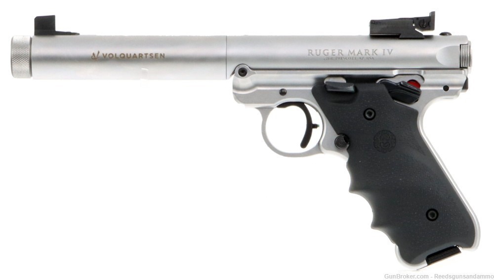 Volquartsen Classic Pistol Stainless Black 22 LR 6in VF4C-0011-img-1