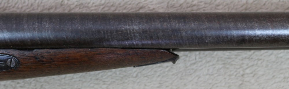 Scarce early Parker Bros 12 gauge lifter action Damascus SXS 32" barrels-img-5