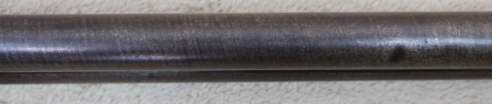 Scarce early Parker Bros 12 gauge lifter action Damascus SXS 32" barrels-img-6