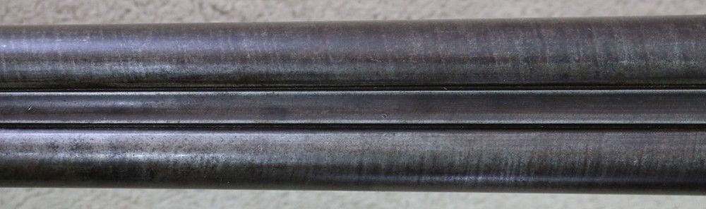 Scarce early Parker Bros 12 gauge lifter action Damascus SXS 32" barrels-img-26