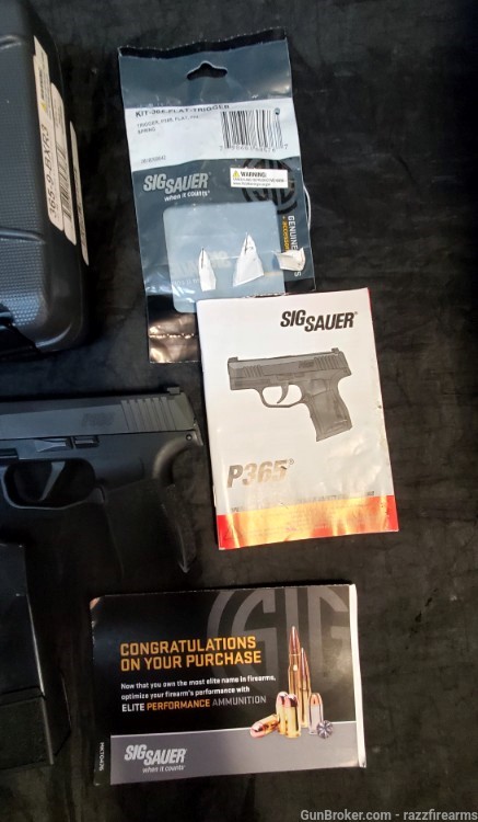 SIG SAUER P365-9-BXR3 W/OHSC AND EXTRAS-img-3