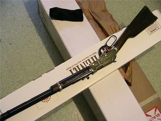 abe lincoln comm henry rifle #4  new layaway dealer-img-1