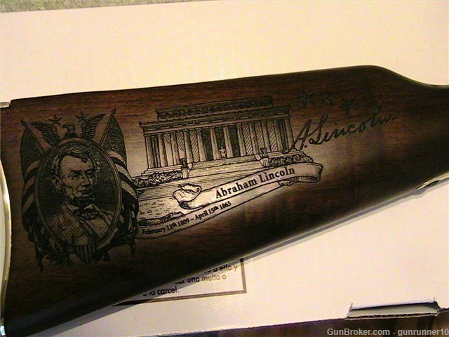 abe lincoln comm henry rifle #4  new layaway dealer-img-0