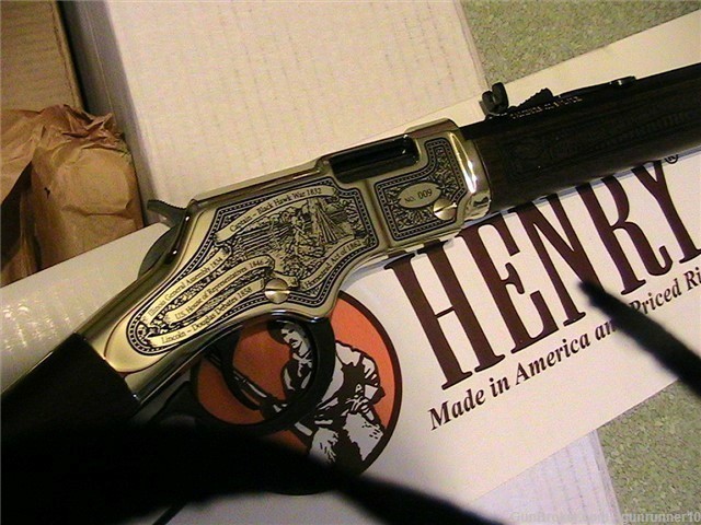 abe lincoln comm henry rifle #4  new layaway dealer-img-2