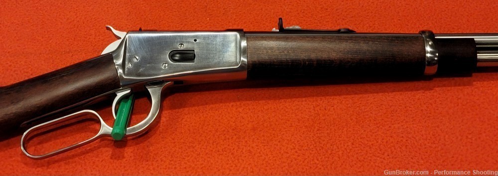 ROSSI M92 44MAG Lever Action 20" Barrel Stainless Hardwood-img-2
