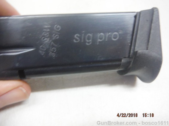 Sig Pro Magazine 40 S&W 357 10Rd Factory NEW Mag-img-2