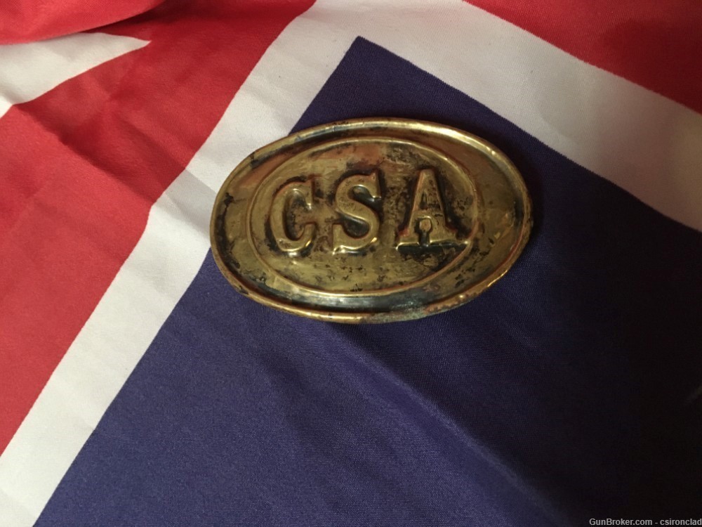 Confederate Belt Plate CSA-img-0