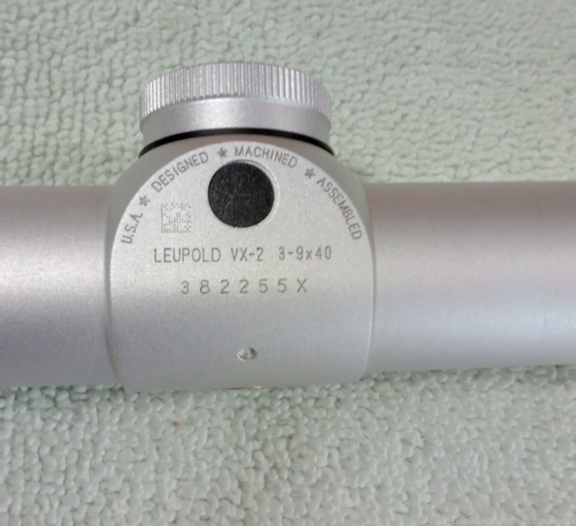 Silver Leupold VX-2 3-9x40mm with Duplex reticle-img-4