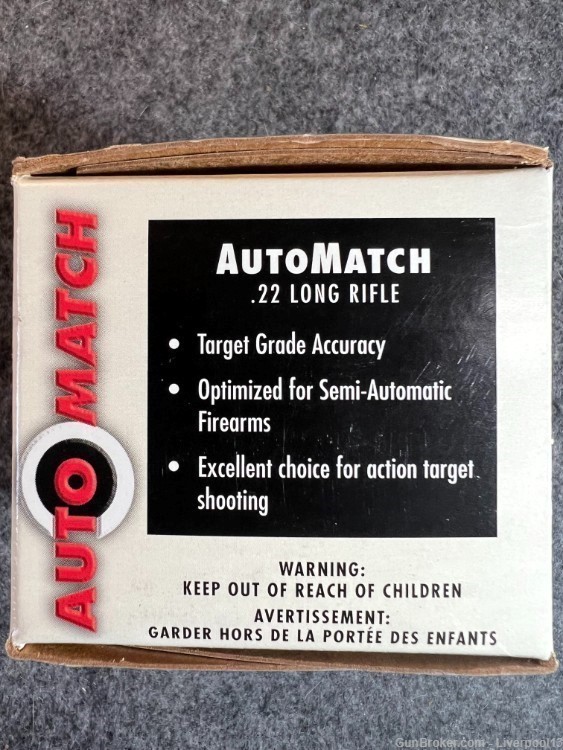 Federal AutoMatch .22 Long Rifle 325 Rounds 40Grain-img-2