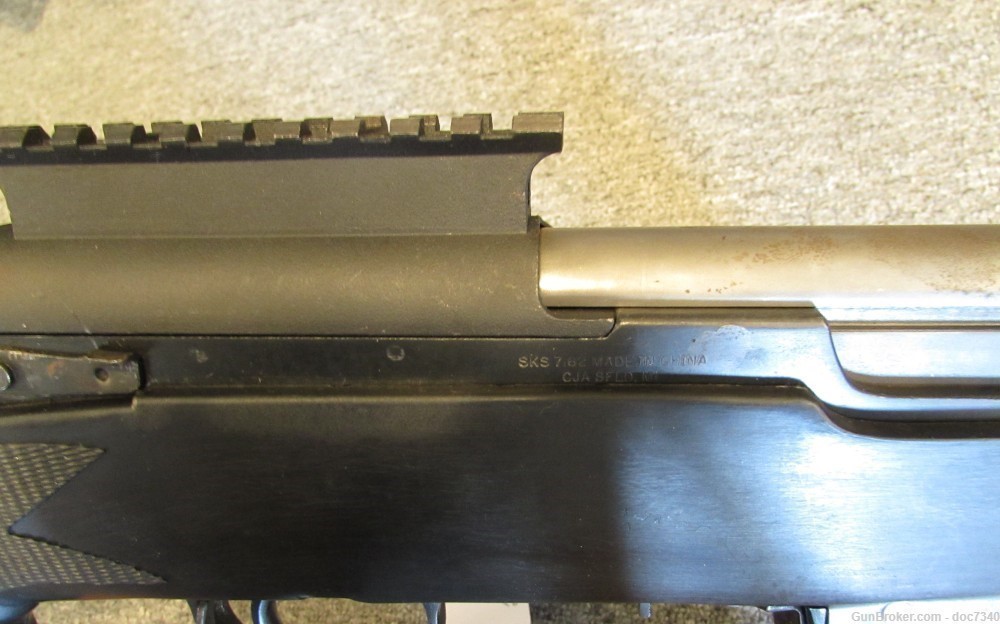 Chinese SKS-  like Norinco CJA Southfield MI 7.62 x 39 semi auto rifle-img-5